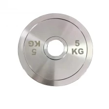 Cina New type lifting steel plate bumper steel plate electroplated barbell plate - COPY - f8w9j7 produttore