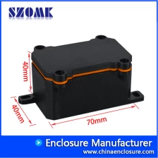China Waterproof Enclosure For Cable Connection Junction Box Weatherproof Outdoor Plastic Instrument Casing AK-BW-01 70*40*40mm manufacturer