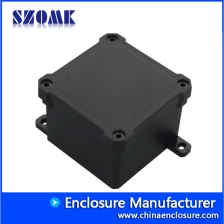 China Black IP68 Waterproof Wall Mount Enclosure Junction Box Plastic Instrument Housing for Cable Connection AK-BW-05 62*62*46mm manufacturer