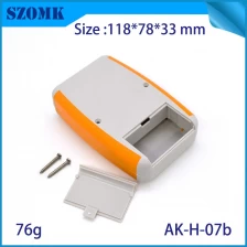 China China high quality 118X78X33mm hand held abs plastic with silicon junction case manufacture/AK-H-07b manufacturer