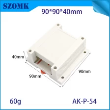 中国 90*90*40mm AK-P-54 ABS DINレールプロジェクトボックス用電子およびPCB用 メーカー