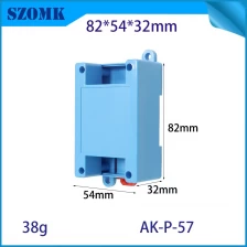中国 82*54*33MM AK-P-57 PLC電気安全障壁分離モジュールPCBボード用プラスチック電気シェル メーカー