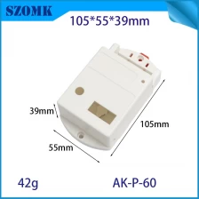 中国 105*55*39mm AK-P-60プラスチックDINレールタイプリモートコントロールスイッチコンジットボックスハウジング表示画面付き メーカー