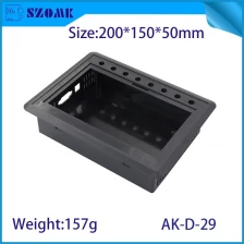 الصين AK-D-29 شاشة LCD عرض الإسكان السكن الرقمي سطح المكتب حاوية الغلاف البلاستيكي للمراقبة 200*150*50mm الصانع