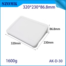 China AK-D-30 Temperatur Controller Außenkasten ABS Kunststoff Instrument Box Desktop Steuerungsbetrieb Schale 320*230*86,8 mm Hersteller