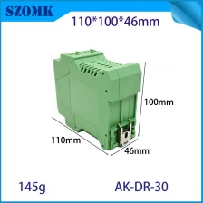 China China Hot Sales PA66 110x100x46mm DIN RAIL JUNCTION sealing agency/AK-DR-30 manufacturer