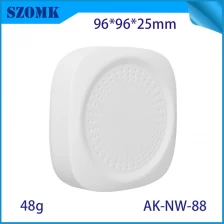 China AK-NW-88 Wireless Wifi Router Network Player Gateway ABS Plastic Enclosure Manufacturer 96*96*25MM manufacturer