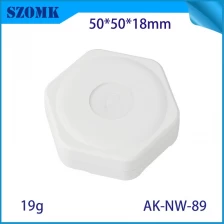 China AK-NW-89 Home Intelligent Water Inundation Sensor Pure White Plastic Casing Iot Sensor Enclosures Factory 50*50mm manufacturer