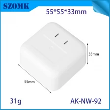 الصين AK-NW-92 AP مربع بلاستيك مربع الإلكترونية مستشعر درجة حرارة العلبة 55*55*33MM الصانع