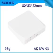 الصين AK-NW-93 Smart Home Gateway Clasing Wireless Router ABS ABS الفارغة غلاف بلاستيكي 80*83*22mm الصانع