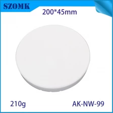 الصين حاويات AK-NW-99 ABS البلاستيكية لعلاج Round Round Round Controller لـ Sensor 200*45mm الصانع
