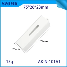 China 75*26*23mm AK-N-101 Gateway Abs Electrical Box Smart Display Screen Remote Control Network Enclosure manufacturer
