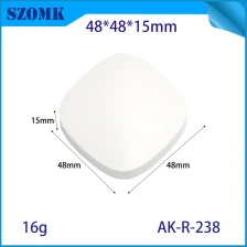 porcelana 48*48*15mm AK-R-238 Gateway Wifi enlace multimodo automático inteligente Bluetooth interruptor remoto Shell para electrodomésticos fabricante