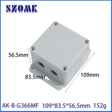 中国 109*83.5*56.5MM 壁取り付けジャンクション ボックス IP65 防水ポリカーボネート EnclosuresFor 電子プロジェクト メーカー