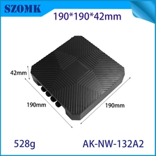 China AK-NW-132 190x190x42mm ABS WiFi 6 Gigabit AP Enclosure, High-Power Long-Range Outdoor Wireless Housing manufacturer
