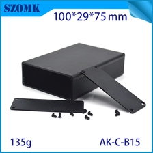 Chine Boîtier de projet électronique en aluminium de haute qualité, boîtier de générateur en aluminium extrudé AK-C-B15 fabricant
