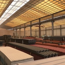 China Oem Plastic Corrugated Roofing PVC Trapezoid Sheet Kilang Pengilang China pengilang