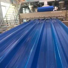 الصين PVC صفائح التسقيف البلاستيكية المموجة شبه منحرف مصنع الصين بالجملة الصانع