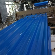 China Folha plástica impermeável ondulada do PVC do OEM para vendas por atacado do fornecedor do telhado fabricante