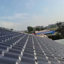 porcelana Fábrica de China corrugado personalizado asa pvc tejas de plástico fabricante de láminas para techos fabricante