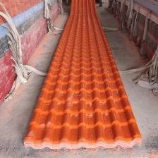 Chine personnalisé asa pvc tuiles en plastique fabricants de feuilles de toiture usine Chine fabricant