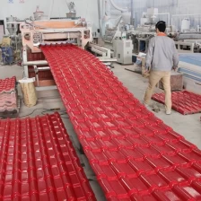 porcelana Fabricantes de China de proveedores de tejas de láminas para techos de pvc asa personalizados de plástico fabricante