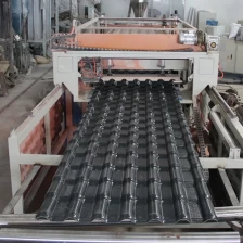 Chine upvc personnalisé asa pvc tôle de toiture trapézoïdale prix des tuiles fabricant