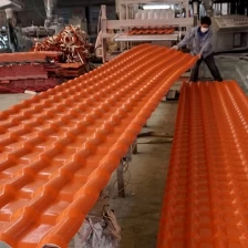 porcelana Plástico upvc personalizado asa pvc tejas hoja precio proveedor de china fabricante