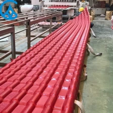 Chine feuille ondulée en plastique de résine synthétique de pvc d'upvc sur le fournisseur en gros de tuiles de toit Chine fabricant