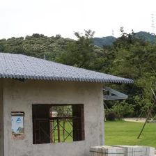 Chine Chine Fabricant de tuiles de toiture ondulées en PVC ASA fabricant
