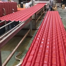 China Fabricante de telha de plástico corrugado de PVC com resina sintética ASA isolada resistente ao fogo fabricante