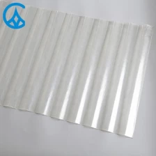 Chine Chine nouvelles feuilles de toiture transparentes, fabricant de panneaux de tuiles en fibre de verre transparentes fabricant