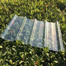 China Fabricantes de telhas de FRP na China, preço de papelão ondulado de frp translúcido transparente fabricante