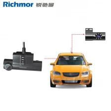 China Tamanho de bolso 1/2/3CH 1080p Dash cam DVR gravador de vídeo para veículo com visão noturna e câmera colorida fabricante