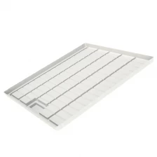 China Cheap HIPS Plastic Hydro Farm 3x3 Plants Grow Hydroponic Drain Flood Tray For Sale manufacturer