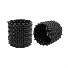 China Cheap Custom Diameter Black PVC Plastic Plants Trees Air Root Pruning Pots For Sale manufacturer