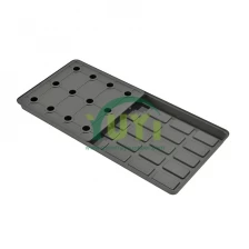 China. Mitindo mikubwa 2x4 miguu abs ya plastiki inakua tray na kifuniko kwa kilimo cha hydroponic cha wima cha viungo na mboga mboga Mzalishaji