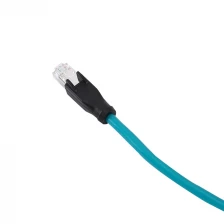 China RJ45 D-coded Shielded connector cable manufacturer