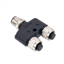 China M12 6 pole Y type coupler connector manufacturer