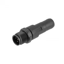 China M12 plastic 3 4 or 5 core male terminal resistance connector manufacturer