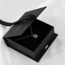 China Aba de gravata de fita ímã joias anel acessórios embalagem presente caixa de papelão estilo natural fabricante