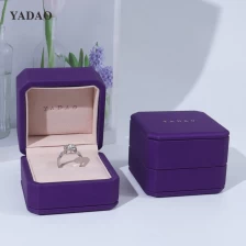 China 2024 new arrivals luxurydesign jewelrybox in Royal purple color manufacturer