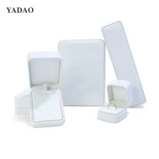 China Pure white monochrome mozambique diamond custom packaging best-selling full set of packaging boxes manufacturer