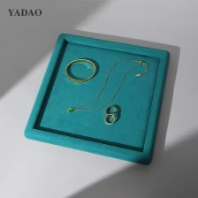 Cina Personalizza i gioielli di gioielli verdi gioielli che servono il vassoio di gioielleria per la selezione della selezione per la selezione  produttore