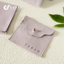 Čína Přizpůsobte si fialové pouzdro na šperky z mikrovlákna v mikrovláknech výrobce
