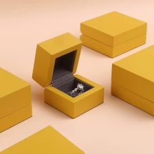 China High -End -Matt Lacquer Malerei Holzbox Ringbox Schmuck Verpackungsschachtel Hersteller