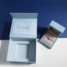 China popular jewelry box set ring box insert cardboard box paper gift box set manufacturer