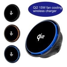 porcelana El cargador inalámbrico de enfriamiento por hielo Qi2 Qi2 MPP 15W Qi certificó el cargador inalámbrico del coche fabricante
