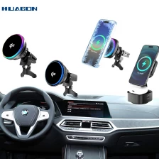 porcelana Nuevo cargador inalámbrico para coche de tendencia, cargador inalámbrico para coche con refrigeración fabricante