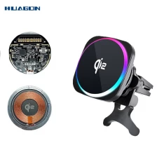 porcelana Qi2 15W 20W 25W MPP QI2 Cargador inalámbrico de automóvil magnético fabricante